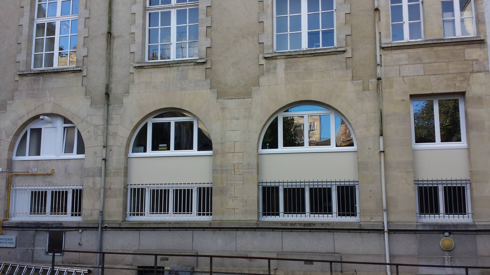 Menuiseries cintrées 