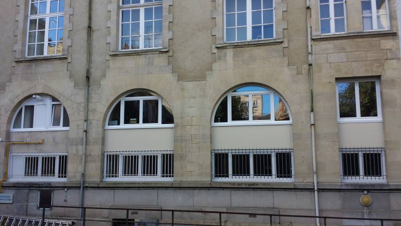 Menuiseries cintrées 